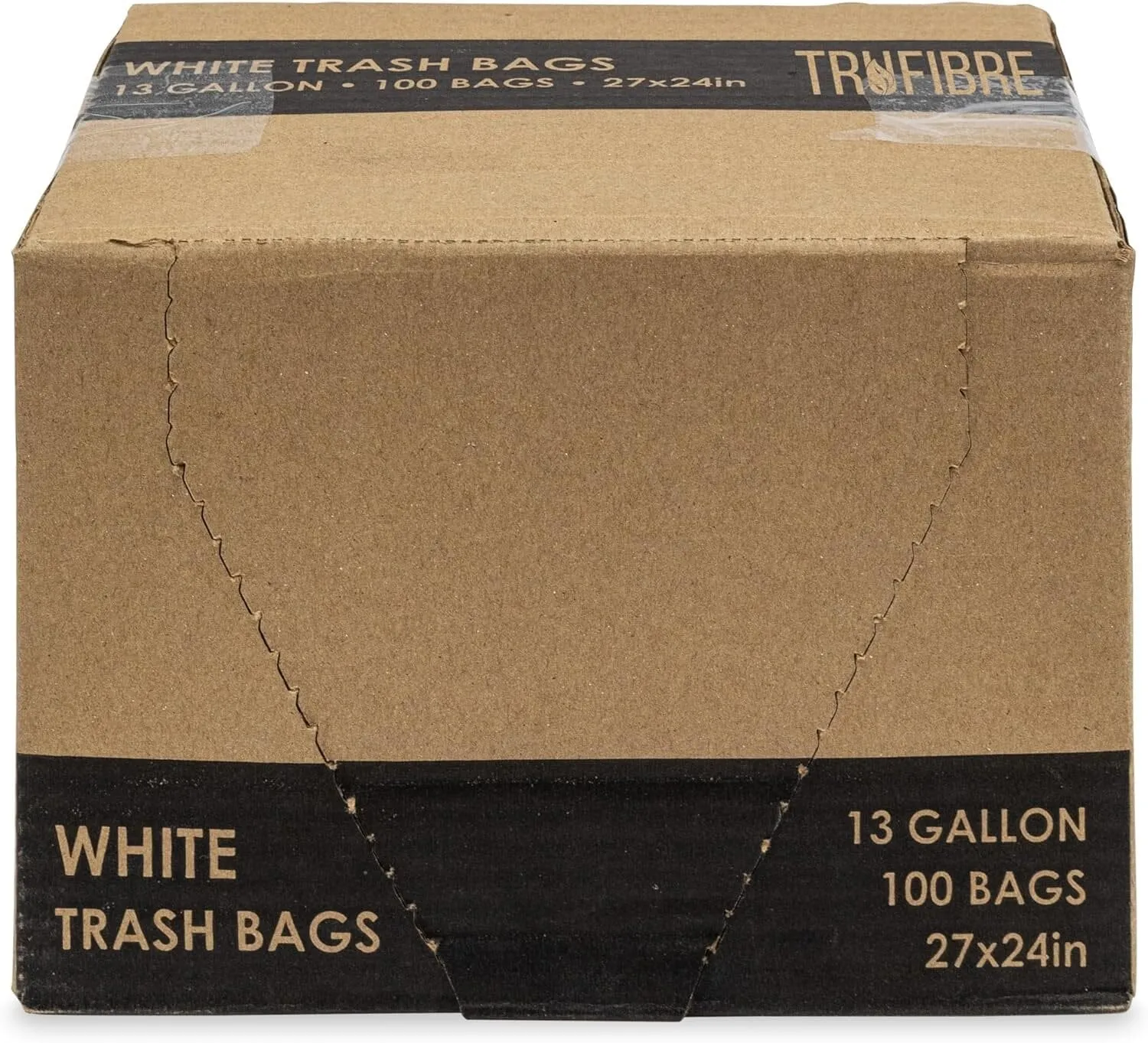 13 Gallon White Trash Bags