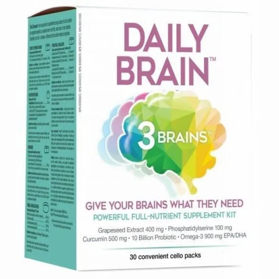 3 brains - daily brain 30 bags