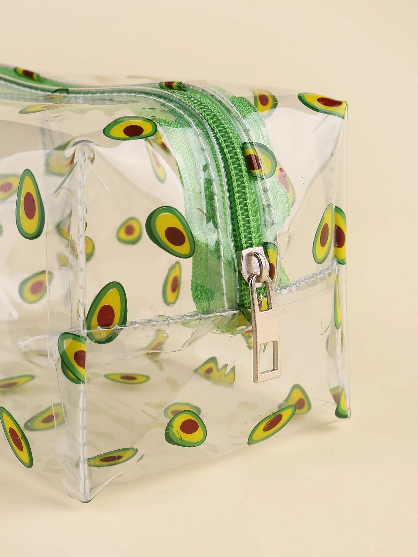 Avocado Makeup Bag Fruit Makeup Bag Cosmetic Organizer Toiletries Bag Makeup