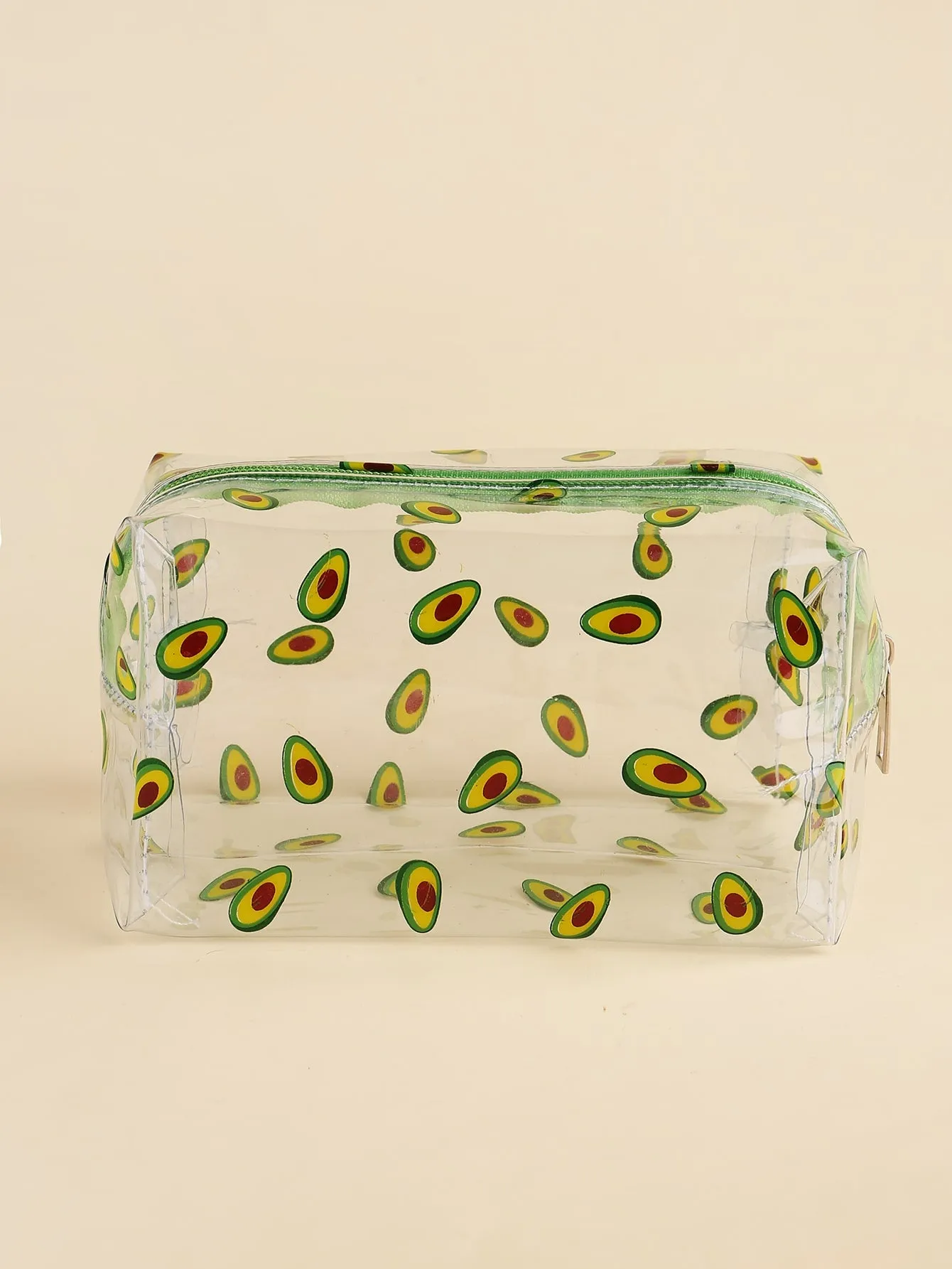 Avocado Makeup Bag Fruit Makeup Bag Cosmetic Organizer Toiletries Bag Makeup