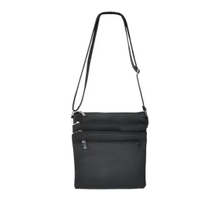 Bag with 4 Front Pockets - Black