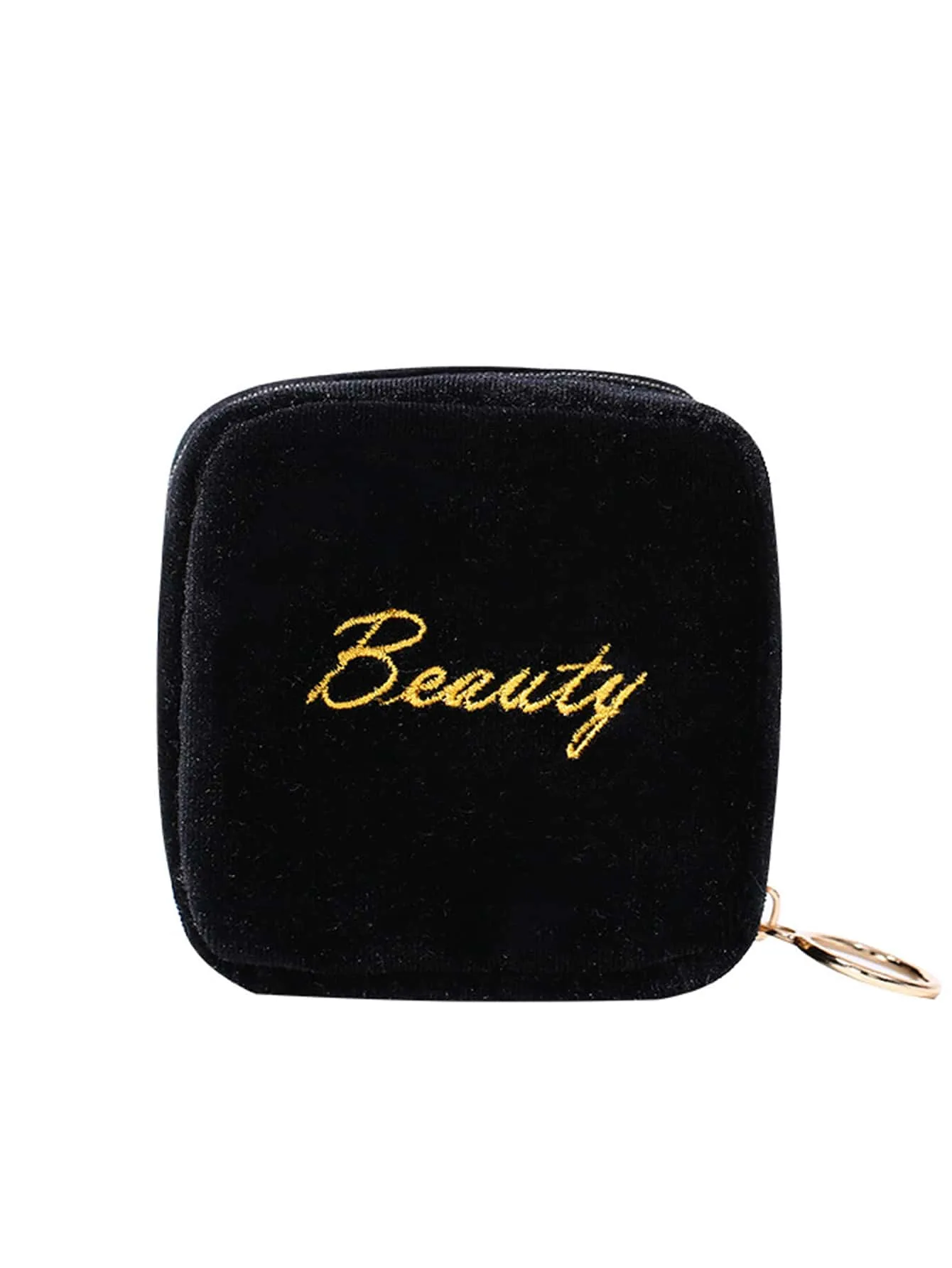 Beauty Embroidered Makeup Bag Cosmetic Organizer Toiletries Bag Makeup Organizer