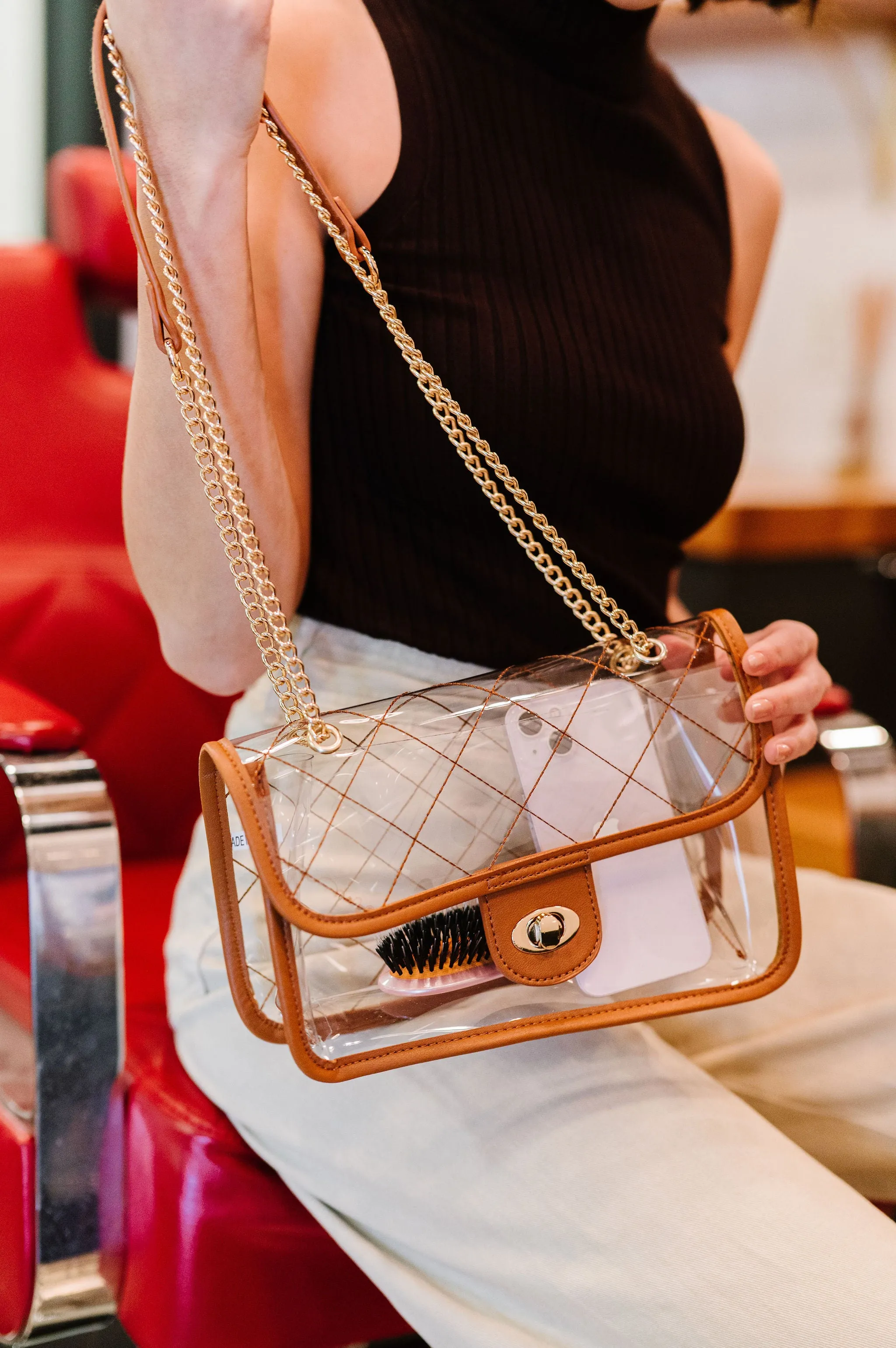 Bekah Clear Crossbody