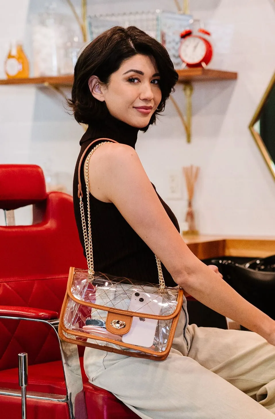 Bekah Clear Crossbody