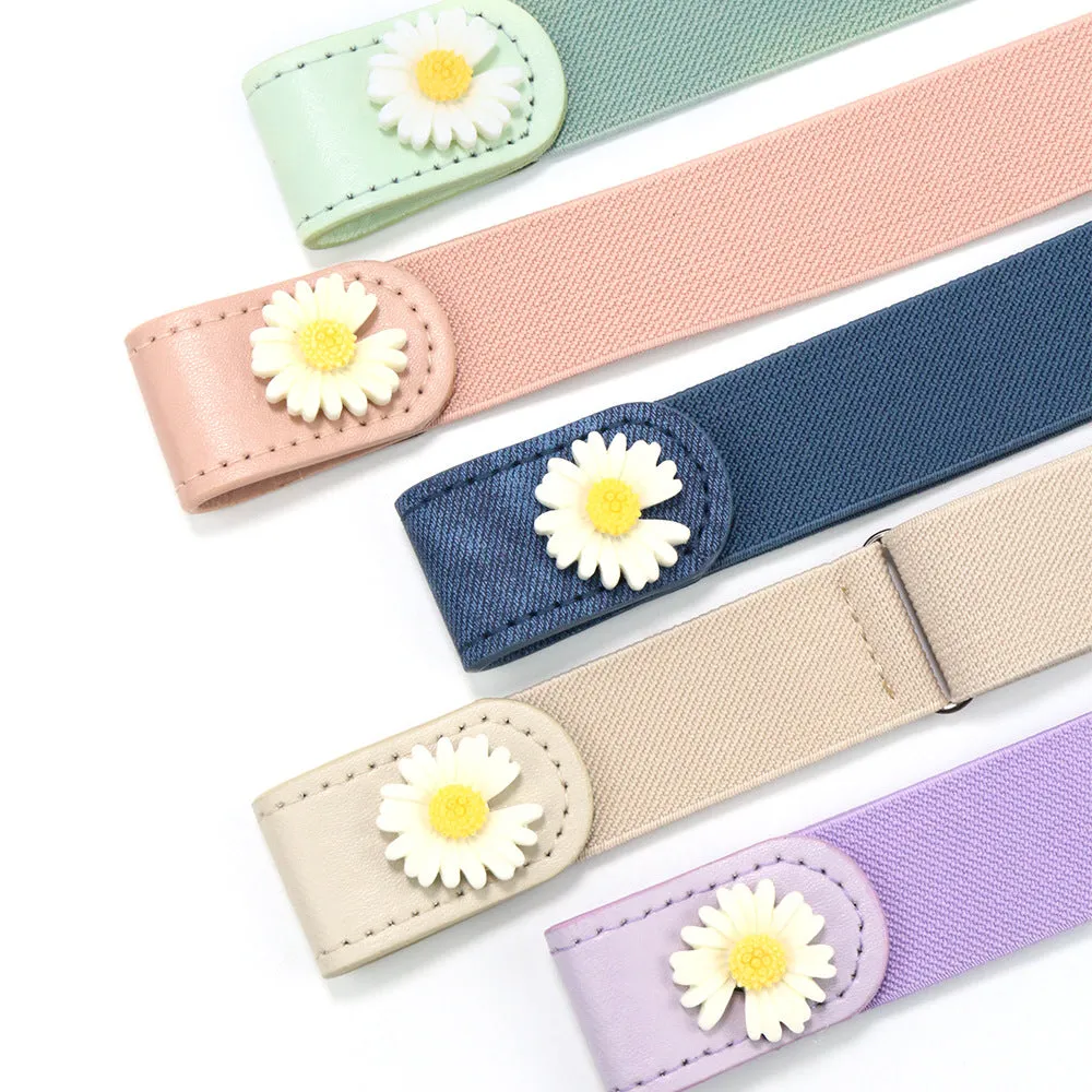 Belt Female Ornament All-Match Seamless Student Women's Belt Xiaohongshu Elastic Elastic Band