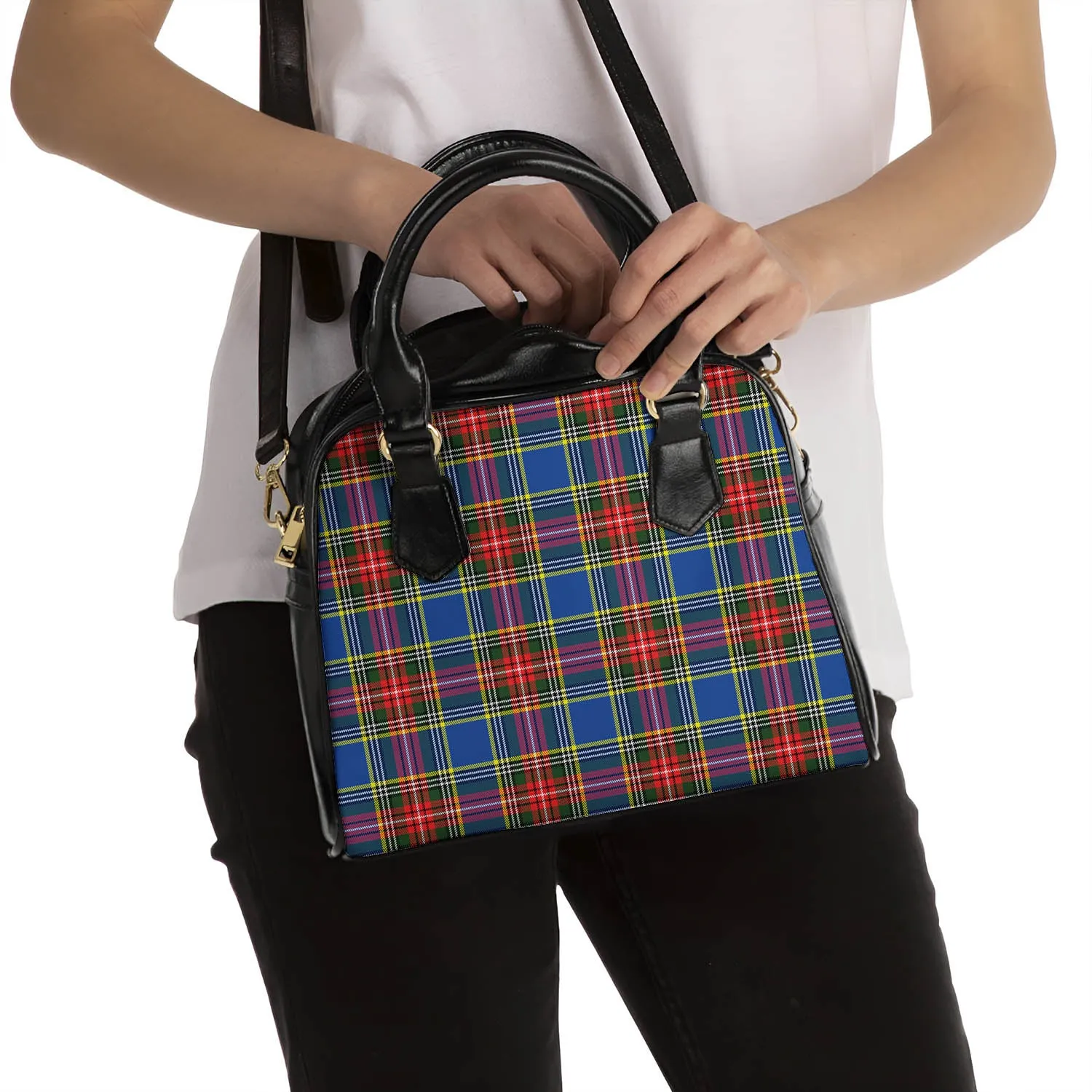 Bethune Tartan Shoulder Handbags