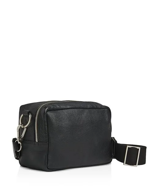 Bibi Whistles Leather Crossbody Bag, Black