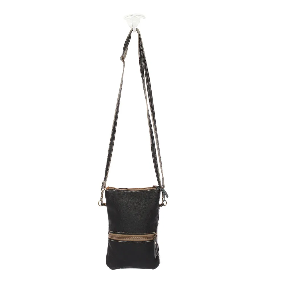 Black And White Cross Body Bag