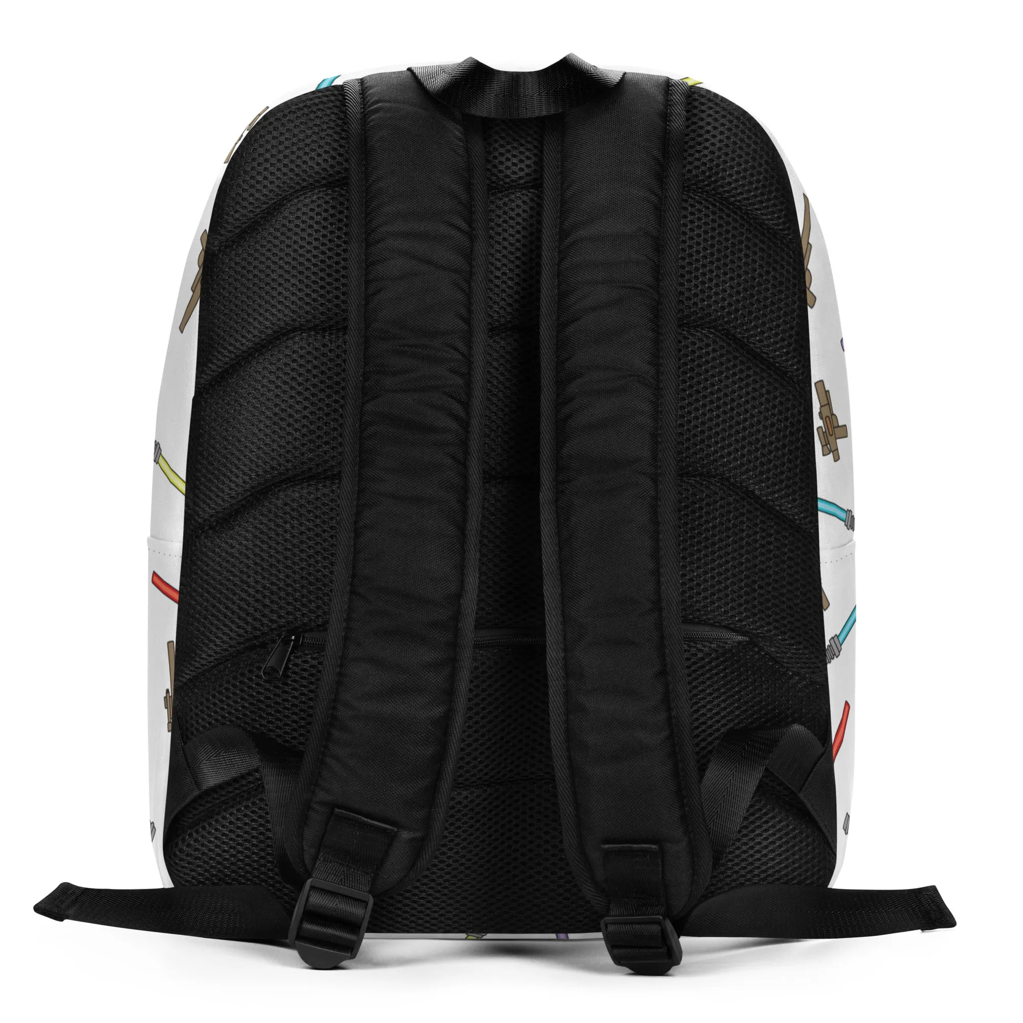 Blaster Weapon Saber Galactic Wars Pattern Minimalist Backpack