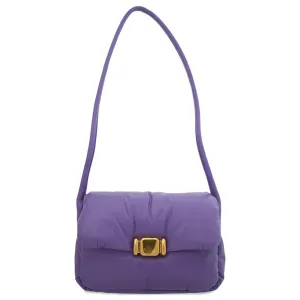 Bottega Veneta Pad crossbody bag, purple