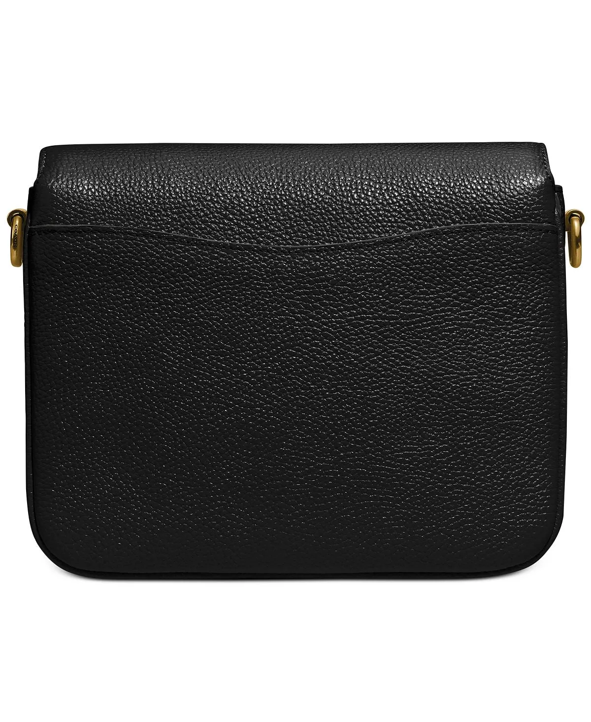 Cassie 19 crossbody in polished pebbled leather COACH