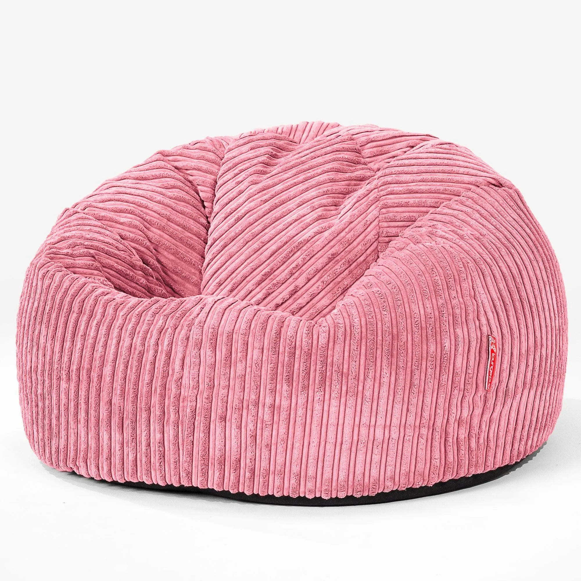 Classic Bean Bag Chair - Cord Coral Pink