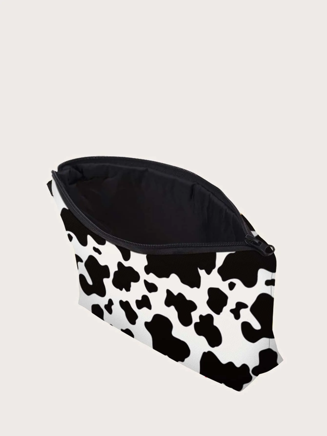 Cow Color Makeup Bag Cosmetic Organizer Toiletries Bag Makeup Organizer Zip