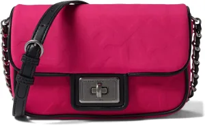 Crossbody Agness Karl Lagerfeld Paris, fuchsia