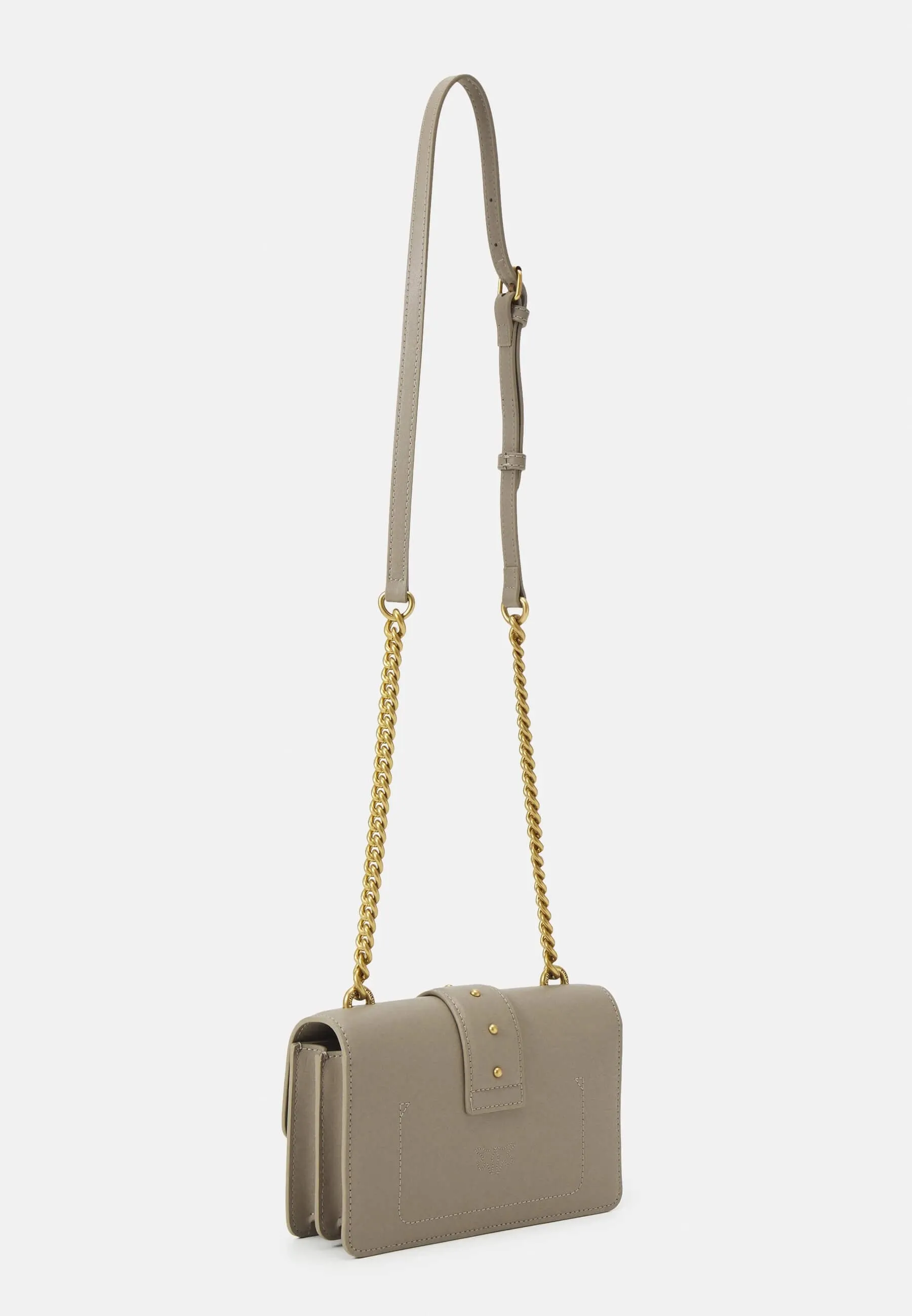 Crossbody bag Pinko Love One Mini, beige