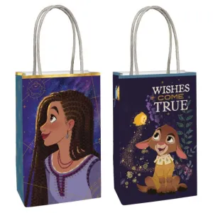 Disney Wish Paper Kraft Bags FSC 21cm x 13cm x 8cm 8pk