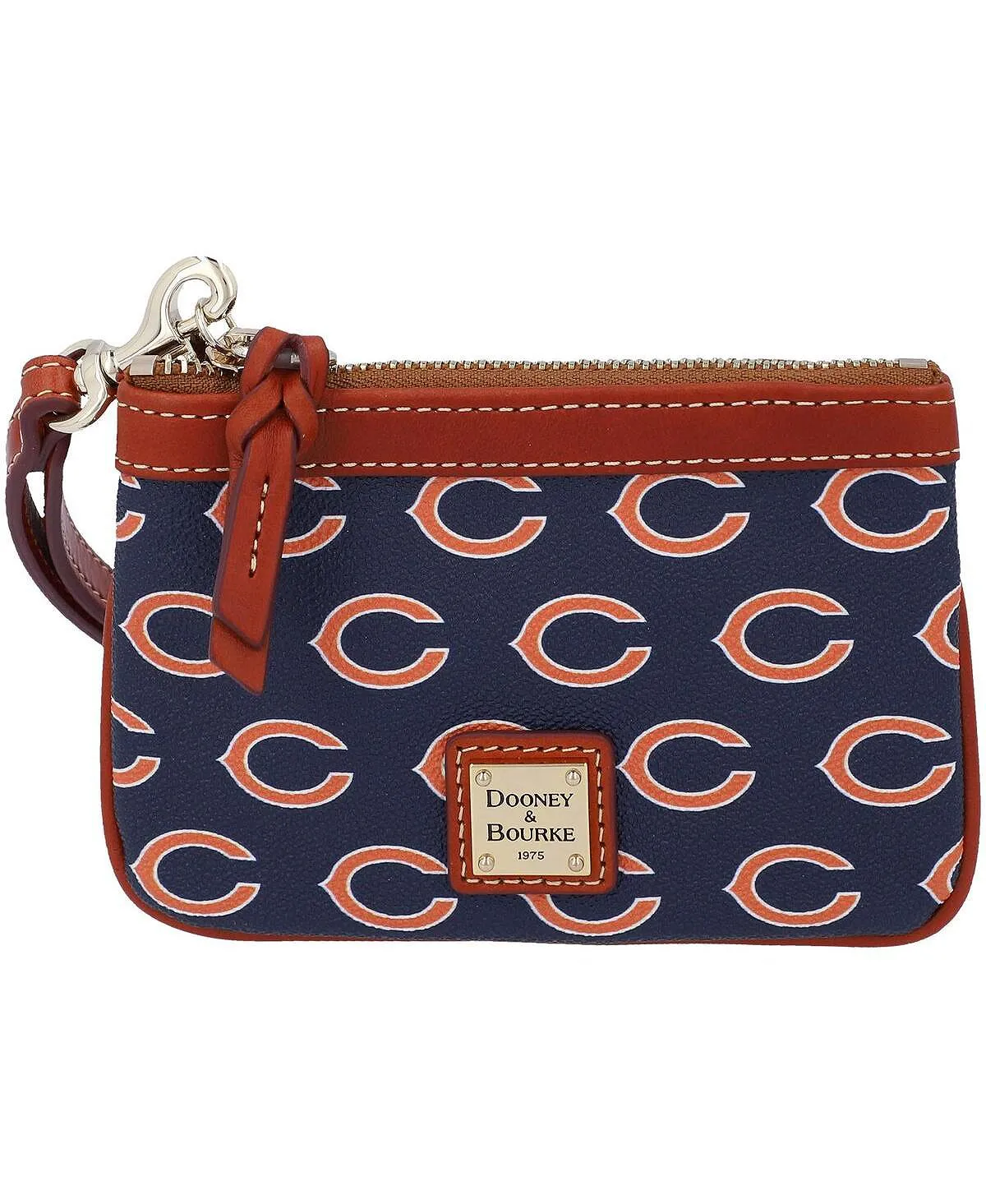 Dooney & Bourke Women's Chicago Bears Signature Suki Medium Strap Crossbody Bag, Blue