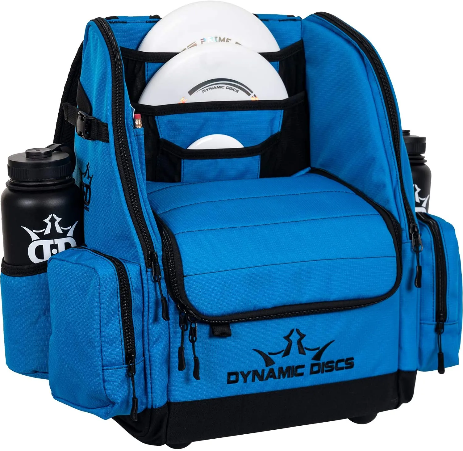 Dynamic Discs Commander Backpack Disc Golf Bag - Ripstop Blue