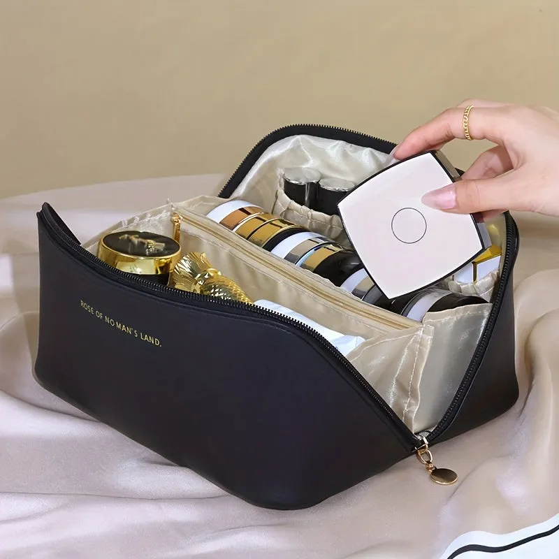 Effortlessly Organize with Lightweight Makeup Zipper Pouch