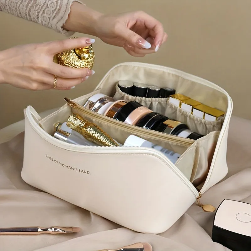 Effortlessly Organize with Lightweight Makeup Zipper Pouch