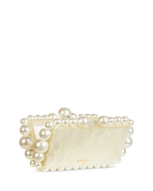 Eos Box Cult Gaia Clutch, Ivory/Cream