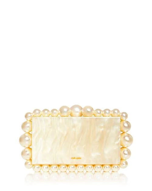 Eos Box Cult Gaia Clutch, Ivory/Cream