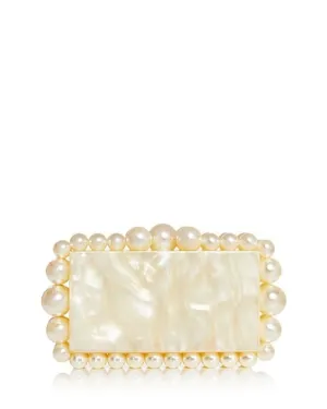 Eos Box Cult Gaia Clutch, Ivory/Cream