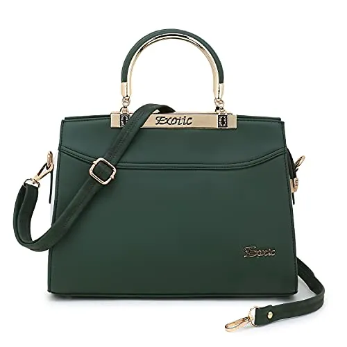 EXOTIC Dualtone Women Sling Bag (Green)