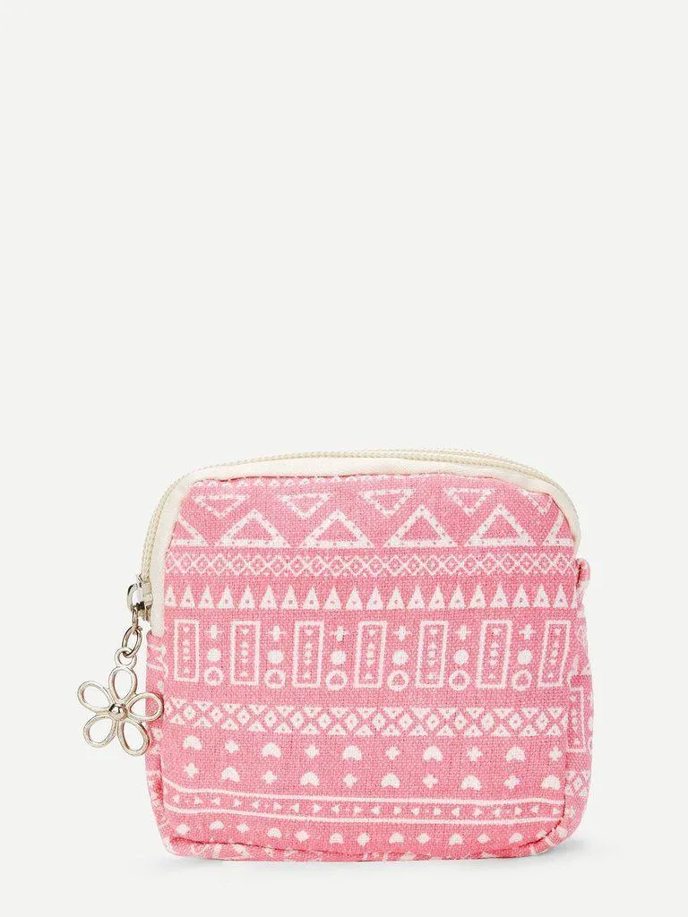 Geometric Pattern Storage Bag