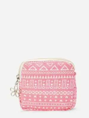 Geometric Pattern Storage Bag