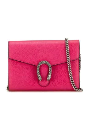 Gucci Horsebit 1955 Small Leather Crossbody Bag - Pink