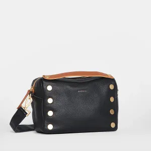 Hammitt EVAN CROSSBODY SMALL Black with Brushed Gold