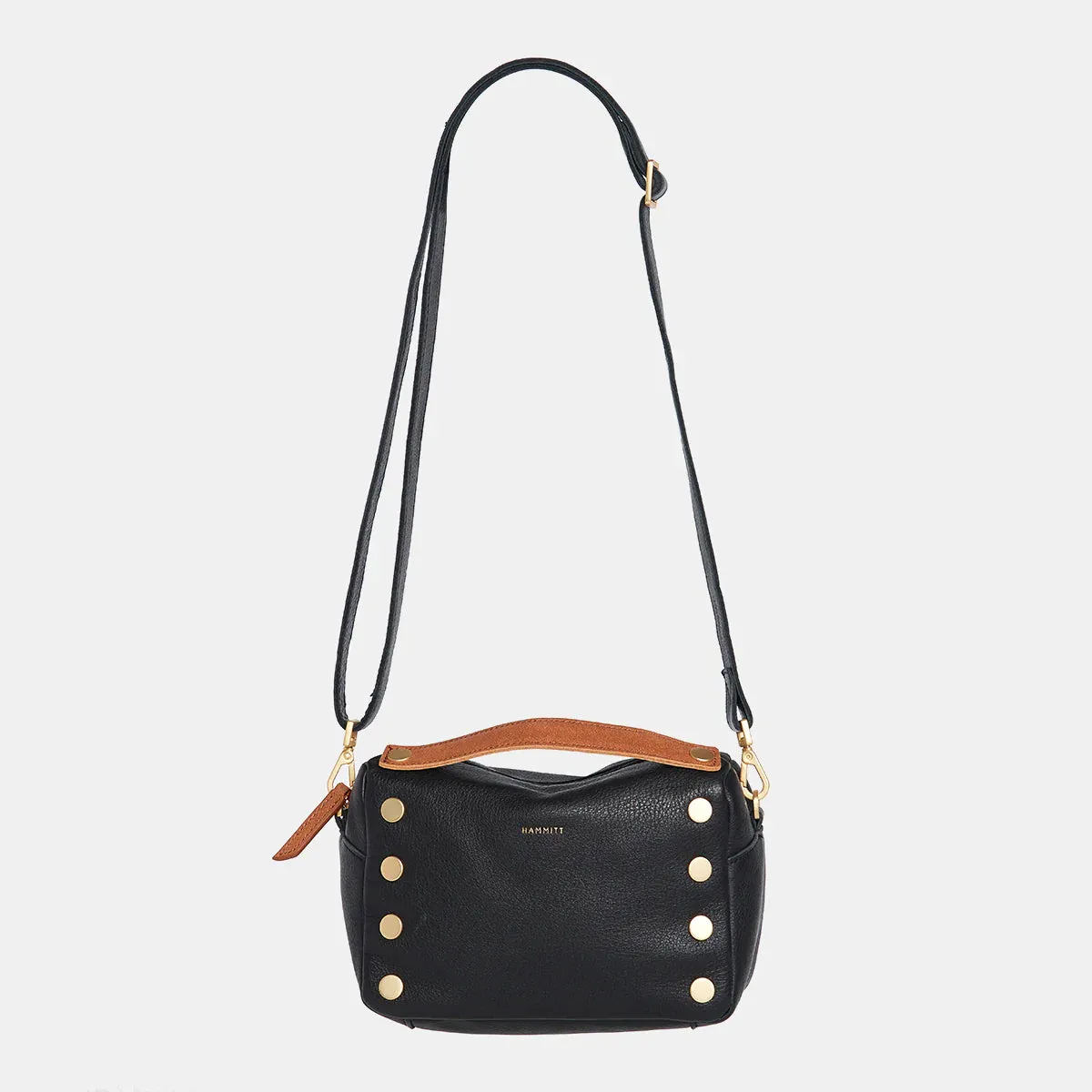 Hammitt EVAN CROSSBODY SMALL Black with Brushed Gold