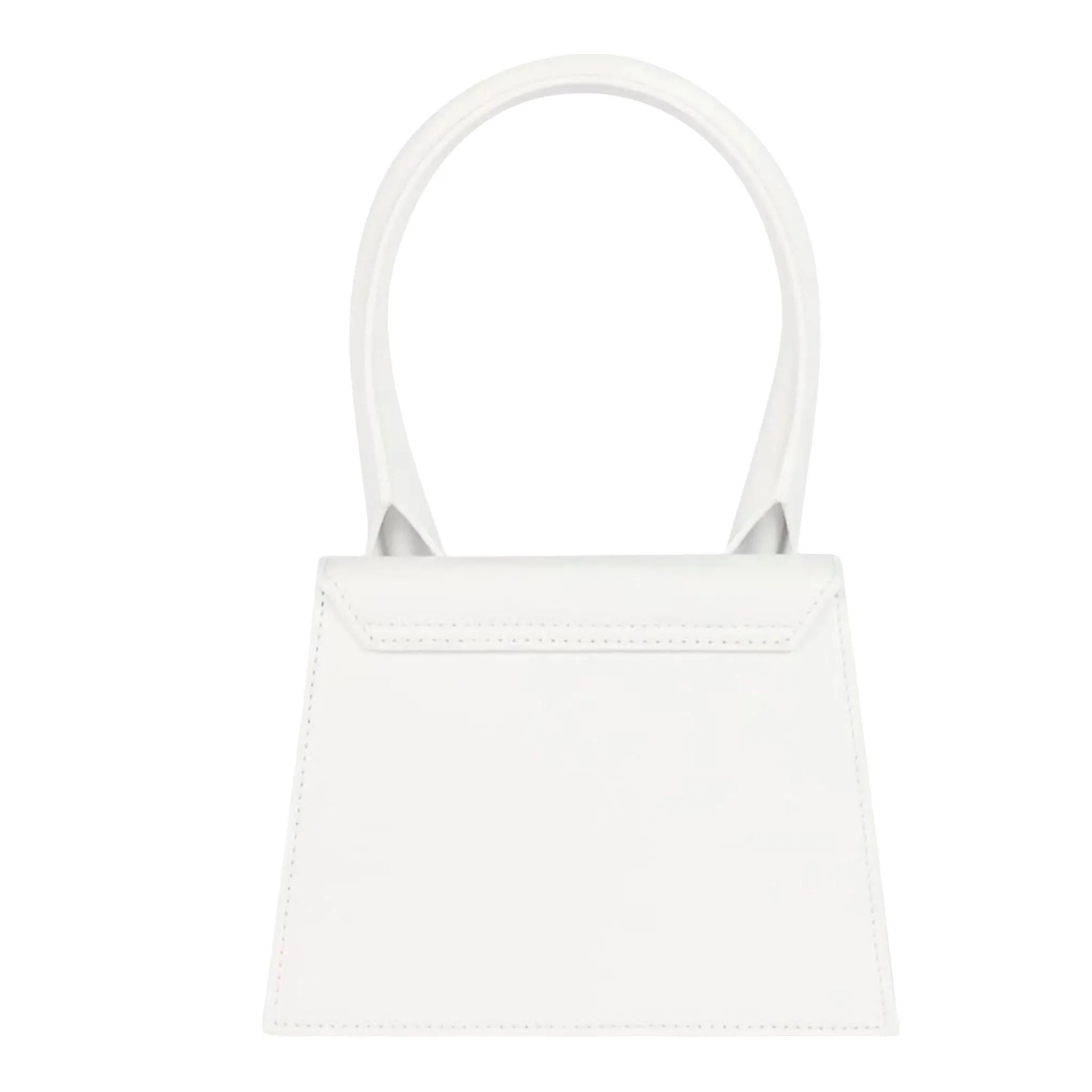 Jacquemus Le Chiquito Homme Mini Leather Bag, white