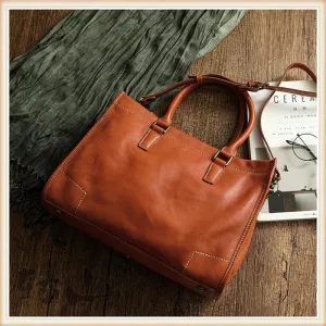 Johana - Genuine Leather Large Handbag Women