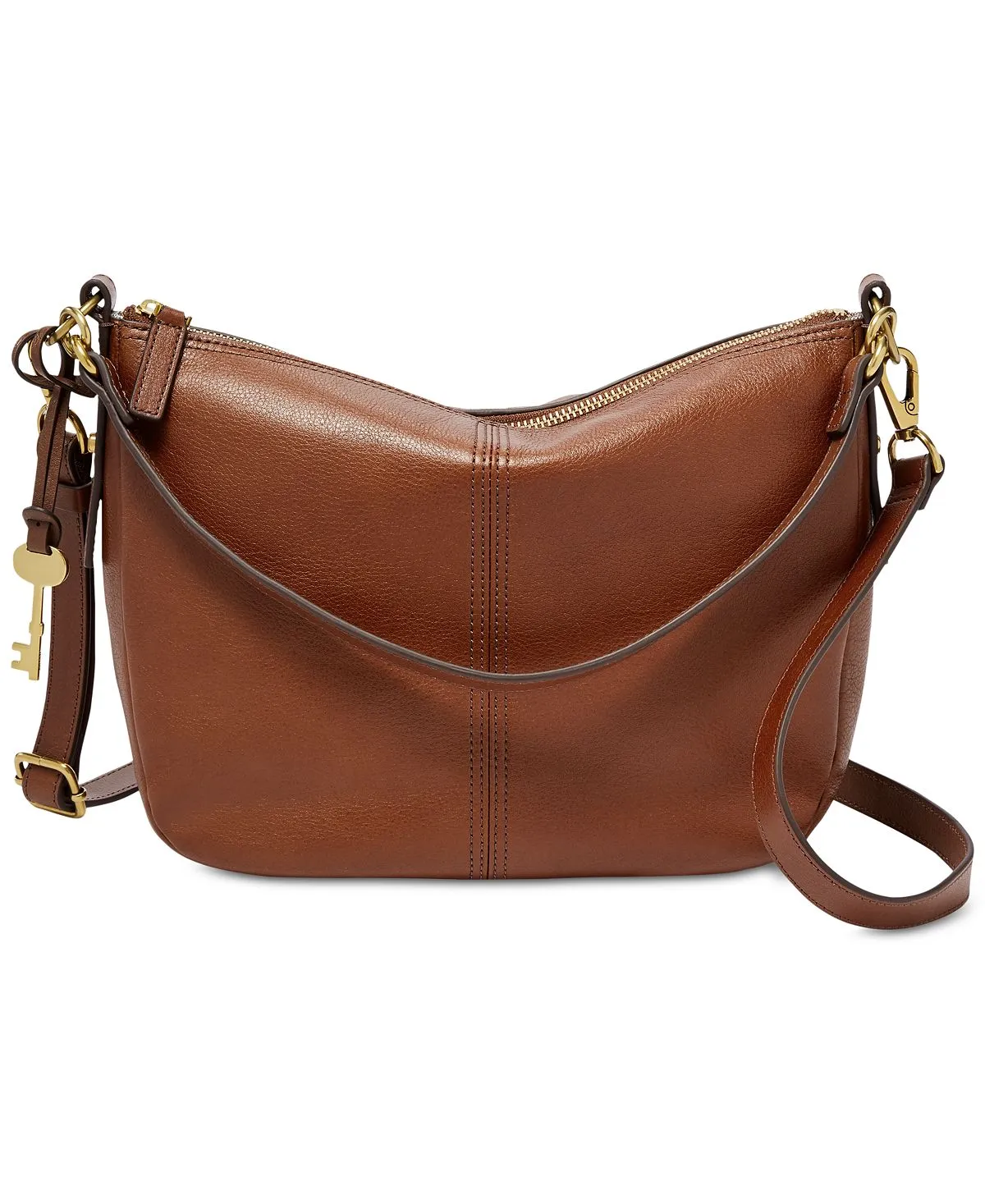 Jolie Fossil Leather Crossbody Bag