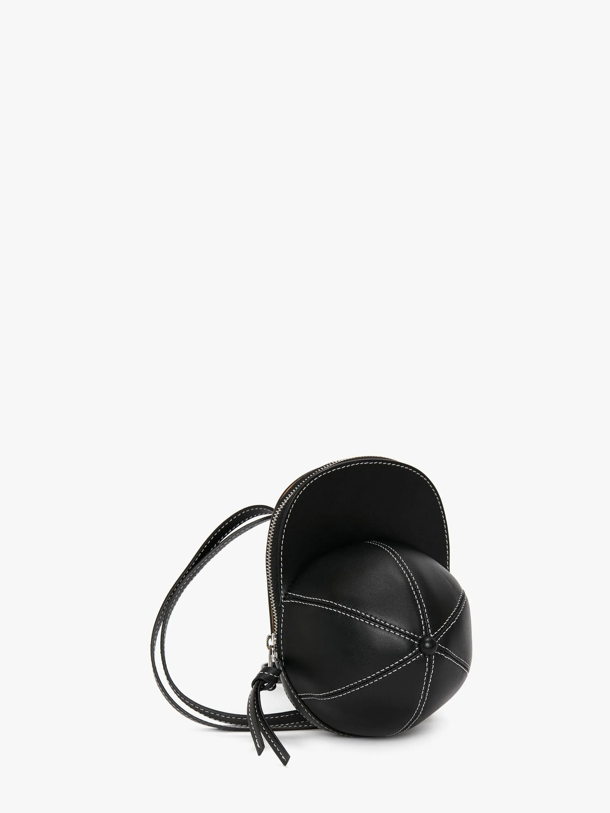 JW Anderson Leather Crossbody Bag, Black