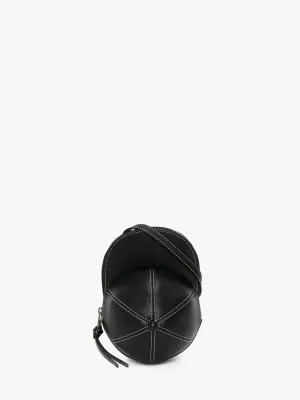 JW Anderson Leather Crossbody Bag, Black