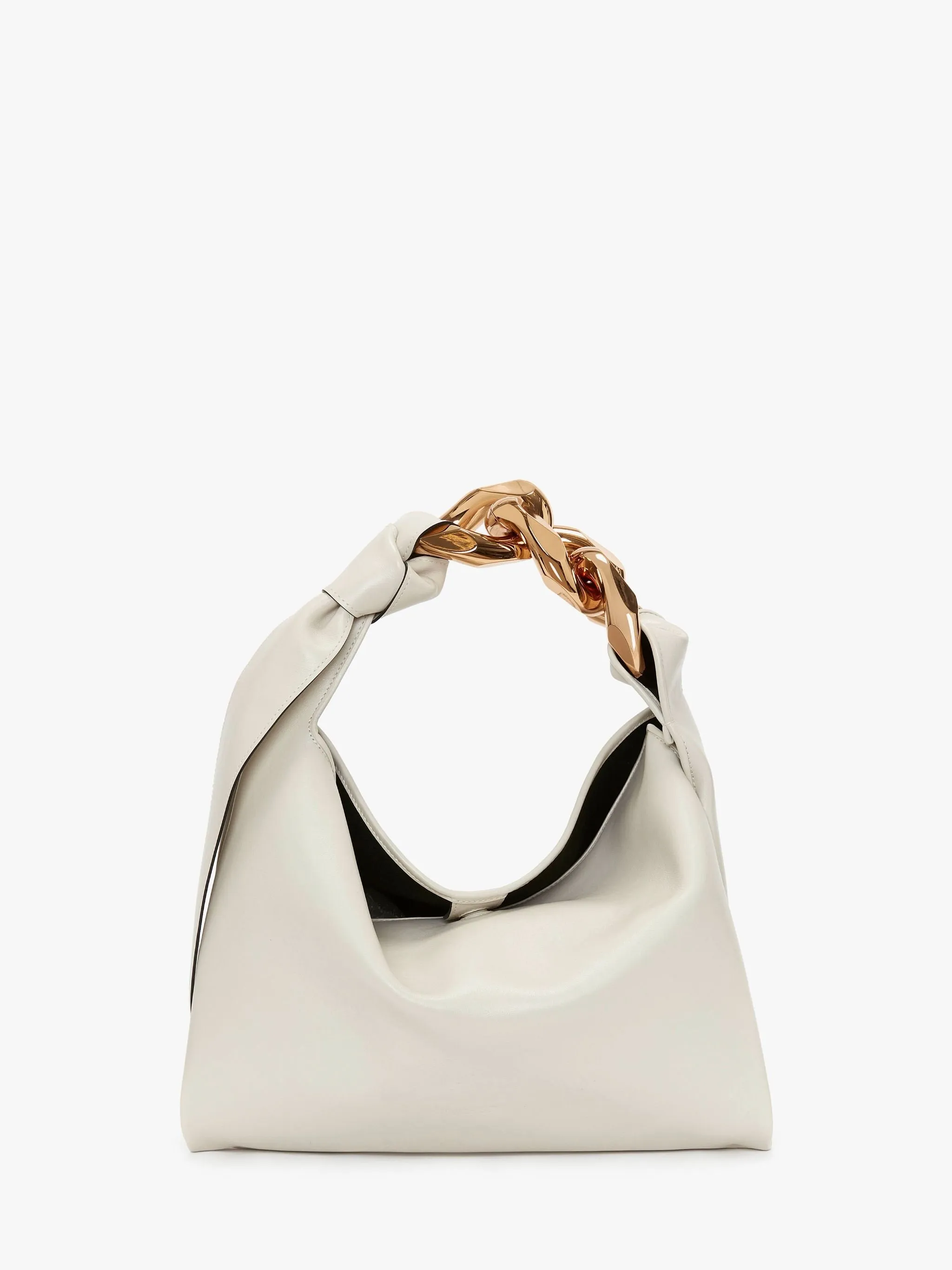 JW Anderson leather shoulder bag, white