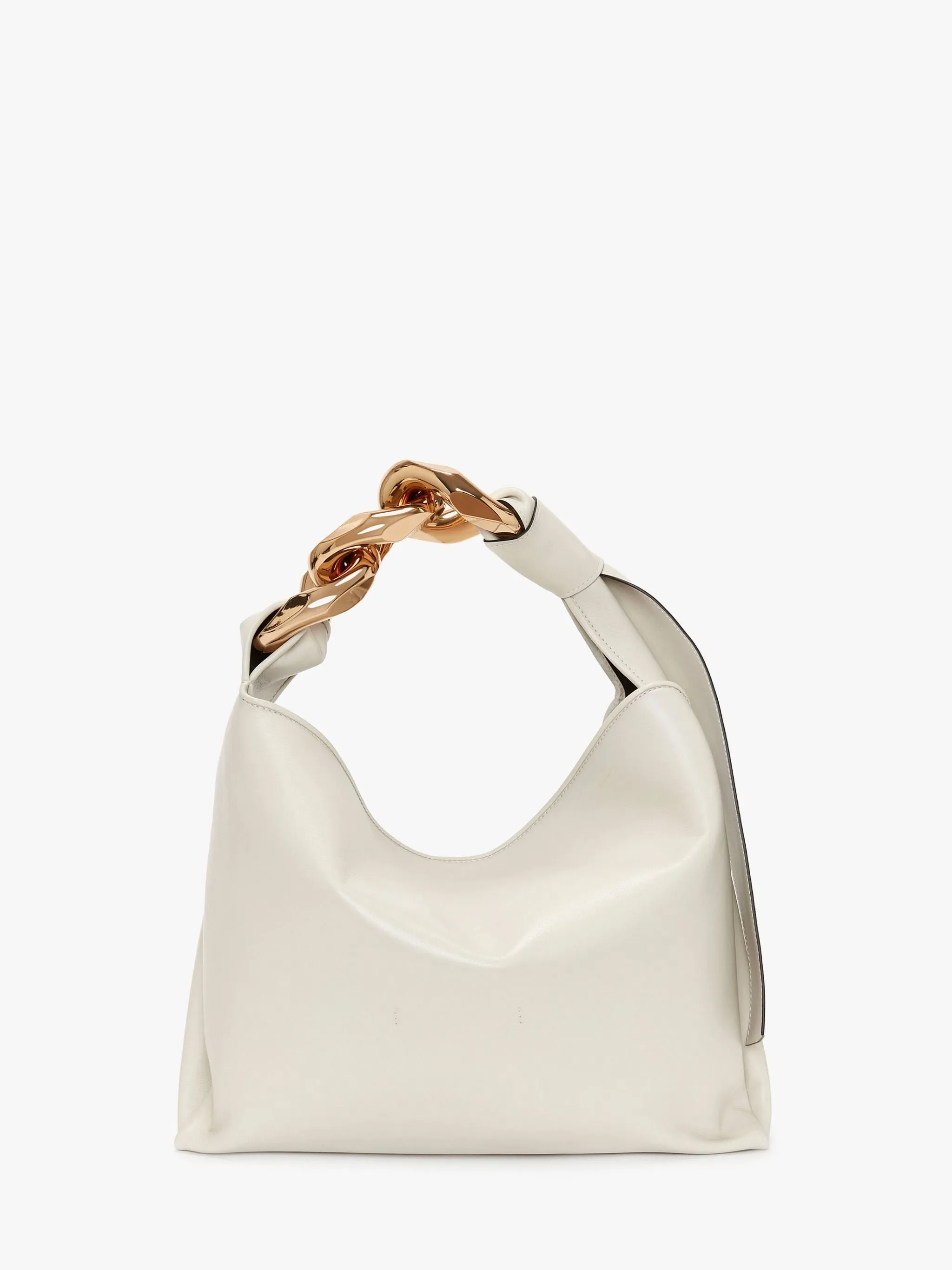 JW Anderson leather shoulder bag, white