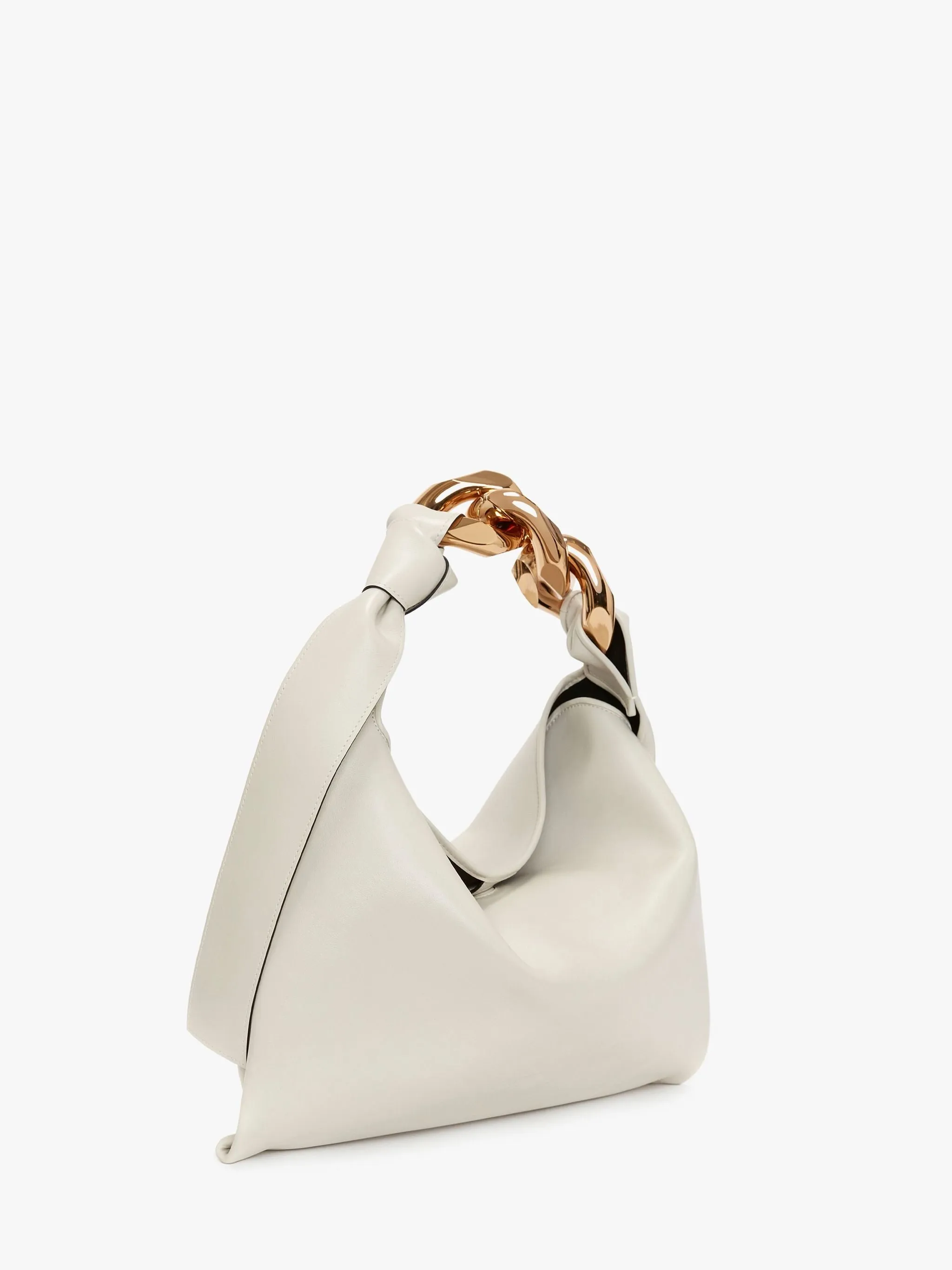 JW Anderson leather shoulder bag, white