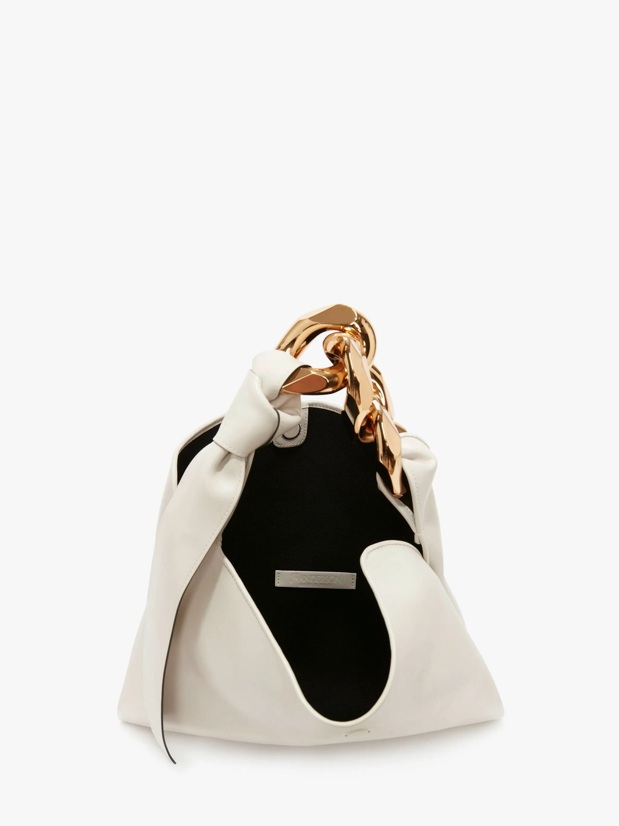 JW Anderson leather shoulder bag, white