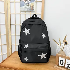 Korean Leisure Simple Versatile Large Capacity Backpack Travel Backpack Junior High School Student High School and College Student Schoolbag Female