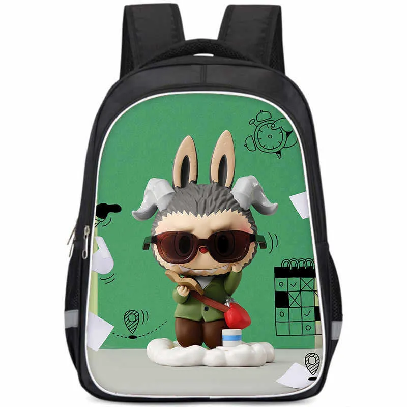 Lapupu Student Schoolbag Large Capacity Primary School Kindergarten Backpack Portable Burden Alleviation Children's Bags