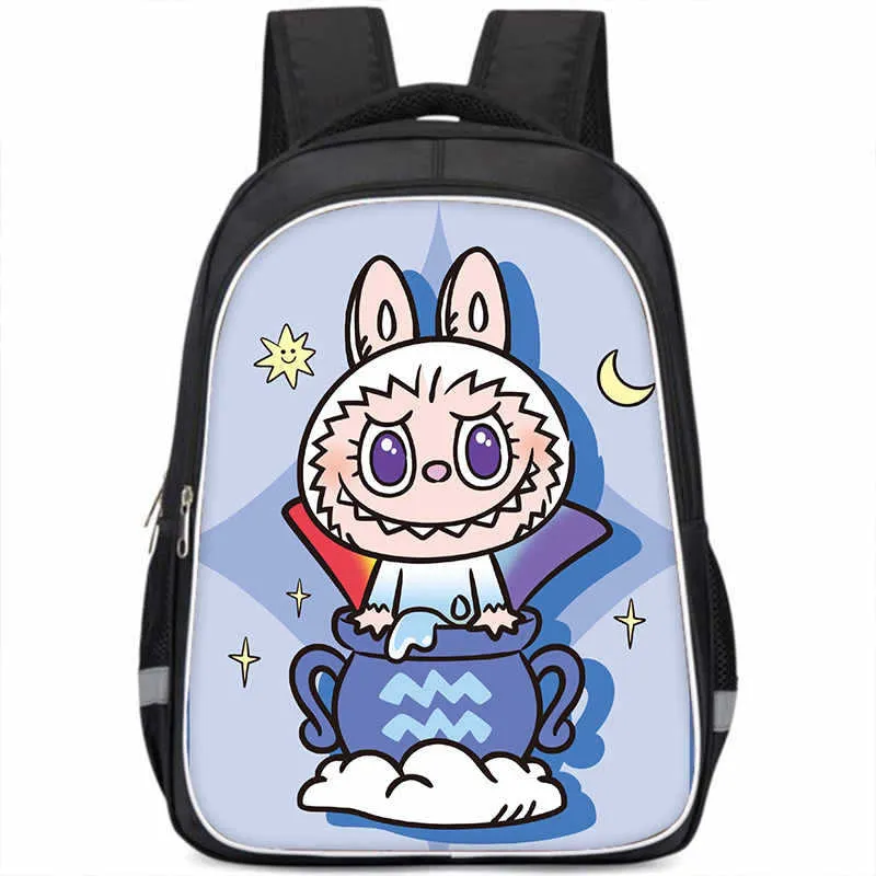 Lapupu Student Schoolbag Large Capacity Primary School Kindergarten Backpack Portable Burden Alleviation Children's Bags