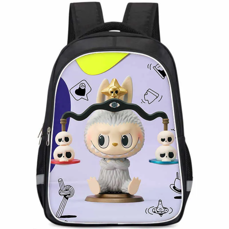 Lapupu Student Schoolbag Large Capacity Primary School Kindergarten Backpack Portable Burden Alleviation Children's Bags