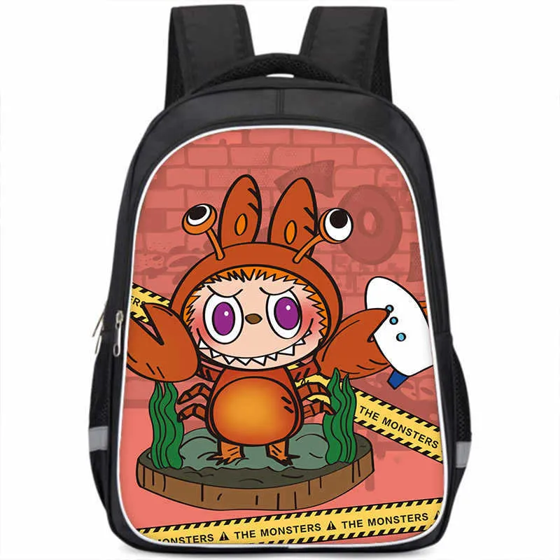 Lapupu Student Schoolbag Large Capacity Primary School Kindergarten Backpack Portable Burden Alleviation Children's Bags