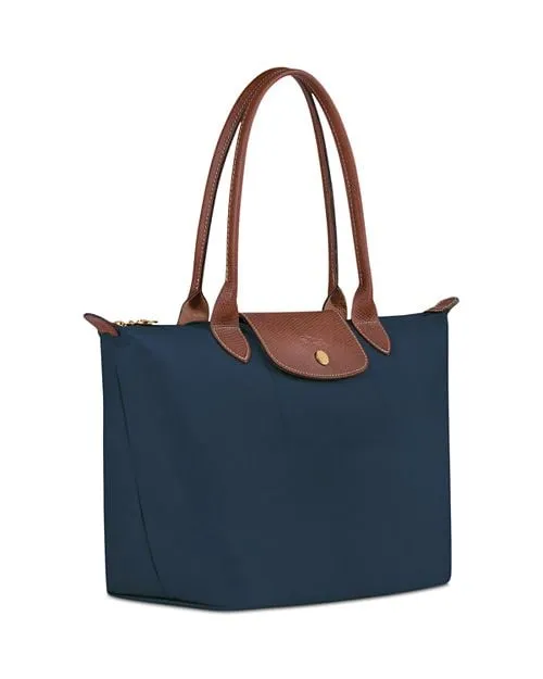 Le Pliage Original Medium Longchamp Nylon Shoulder Bag Blue