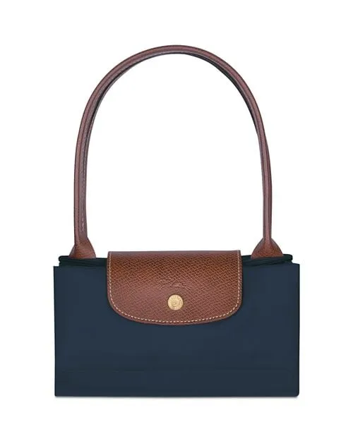 Le Pliage Original Medium Longchamp Nylon Shoulder Bag Blue