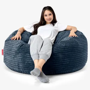 Mammoth Bean Bag Sofa - Cord Navy Blue